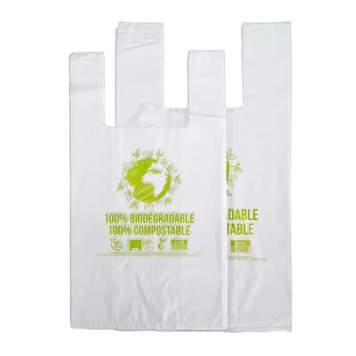 Biodegradable PLA T-Shirt Shopping Bags