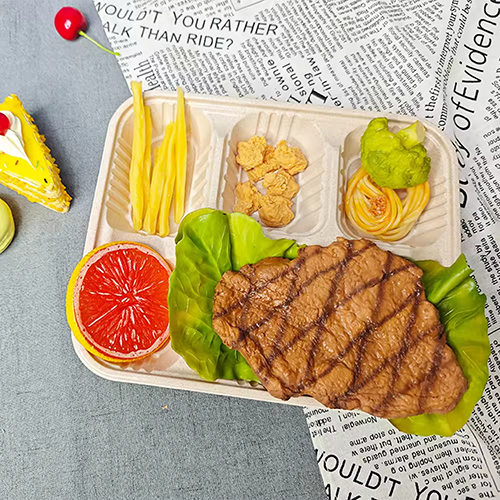 Compartment Food Container Rice Husk Lunch Box