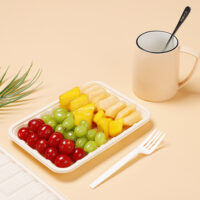 Compostable Cornstarch Tray