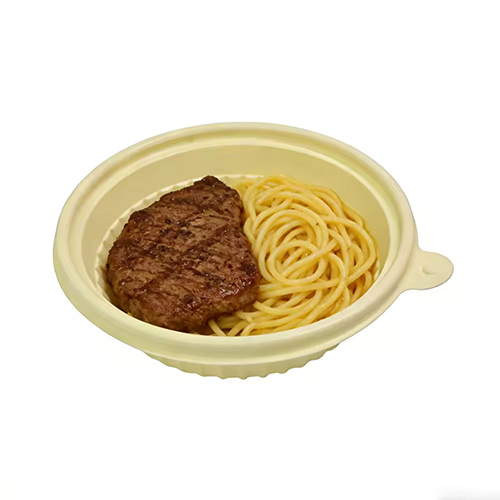 Disposable Corn Starch Soup Bowl with Lid