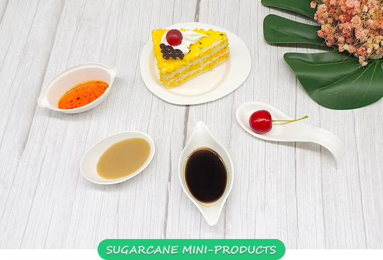 Eco-Friendly Sugarcane Finger Food Dish
