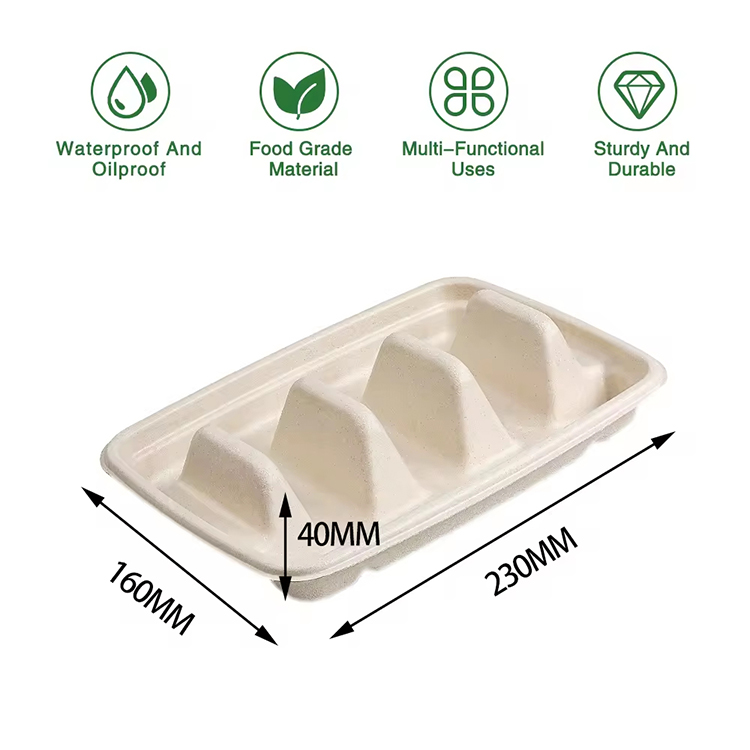 Sugarcane Taco Takeout Box