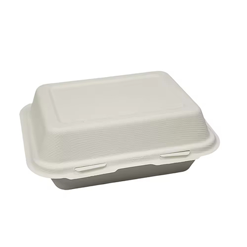 315mm Sugarcane Bagasse Lunch Food ClamshellBox
