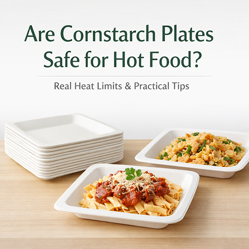 Are Cornstarch Plates Safe for Hot Food