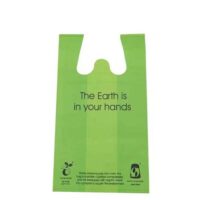 Biodegradable PLA T-Shirt Bags Wholesale