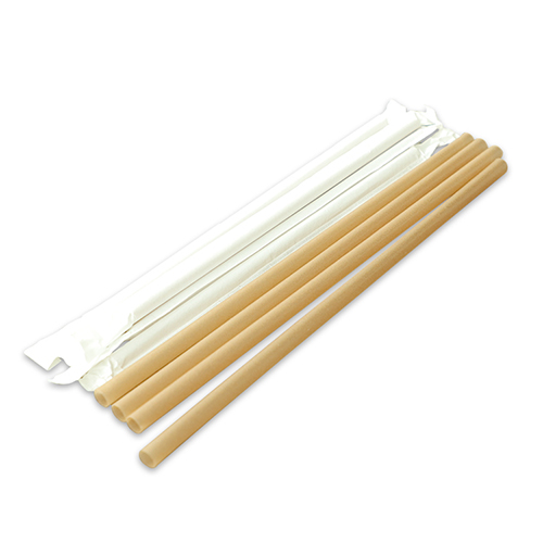 Compostable 8mm PLA-Free Sugarcane Straw