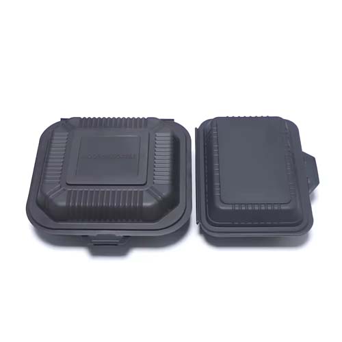 Cornstarch 9x9 Inch Clamshell Box