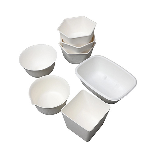 Disposable Yogurt Sugarcane Ice Cream Cup