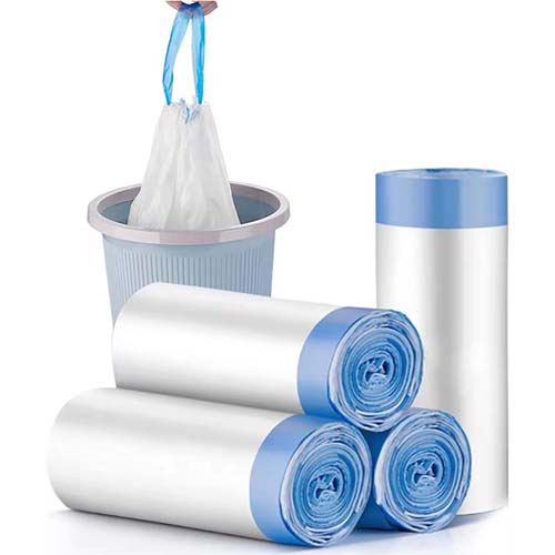 PLA Drawstring Garbage Bags