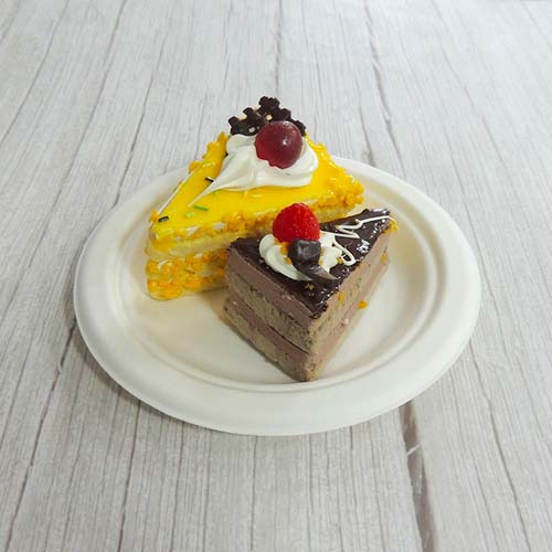 Sugarcane 6 Inch Round Plate