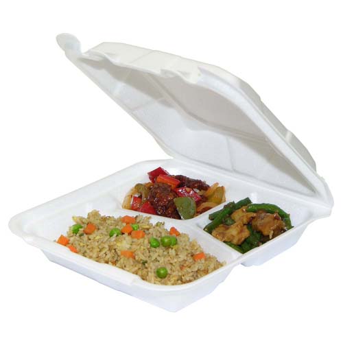 Sugarcane Bagasse 1000ml Clamshell