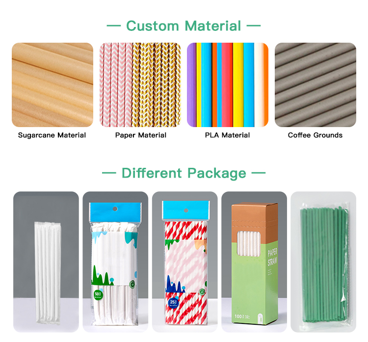 Compostable Rice Straw 197-8mm