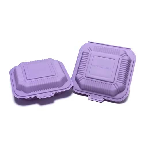 Cornstarch 600ml Lunch Food Tray