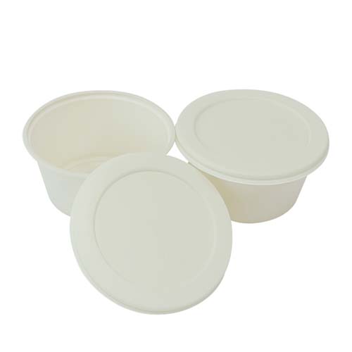 Cornstarch 800ml Disposable Food Bowl