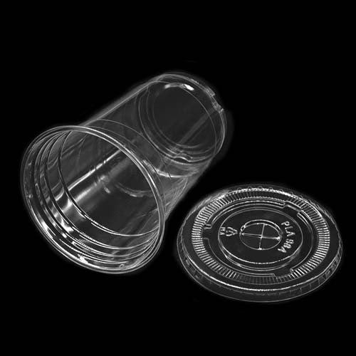 PLA 7oz Cup with Flat Lid