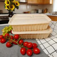 Rice Husk 800ml Bowl with Lid