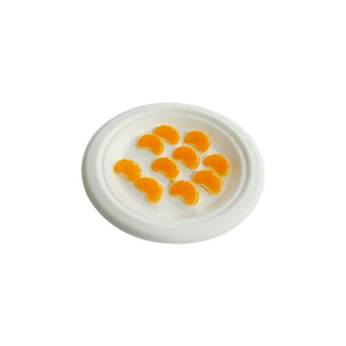 Sugarcane 6 Inch Compostable Plate