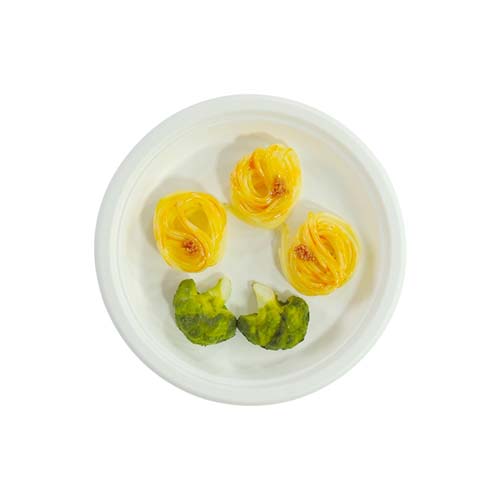 Sugarcane 6 Inch Compostable Plate