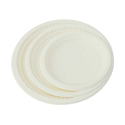 10 Inch Cornstarch Round Dinner Plate