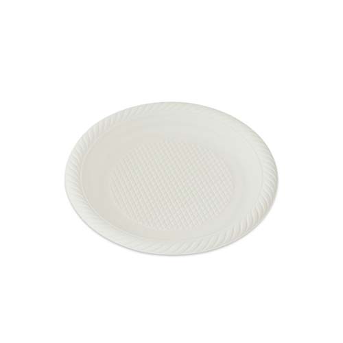 10 Inch Cornstarch Round Dinner Plate