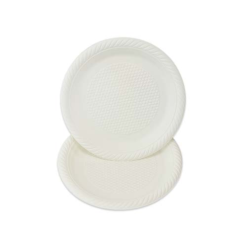 10 Inch Cornstarch Round Dinner Plate