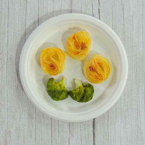 10 Inch Sugarcane Round Dinner Plate