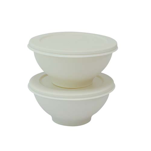 16oz Cornstarch Soup Bowl with Lid