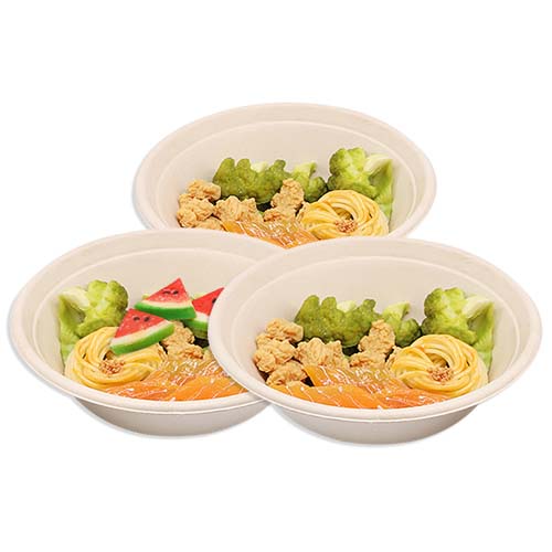 32oz Sugarcane Bagasse Noodle Bowl
