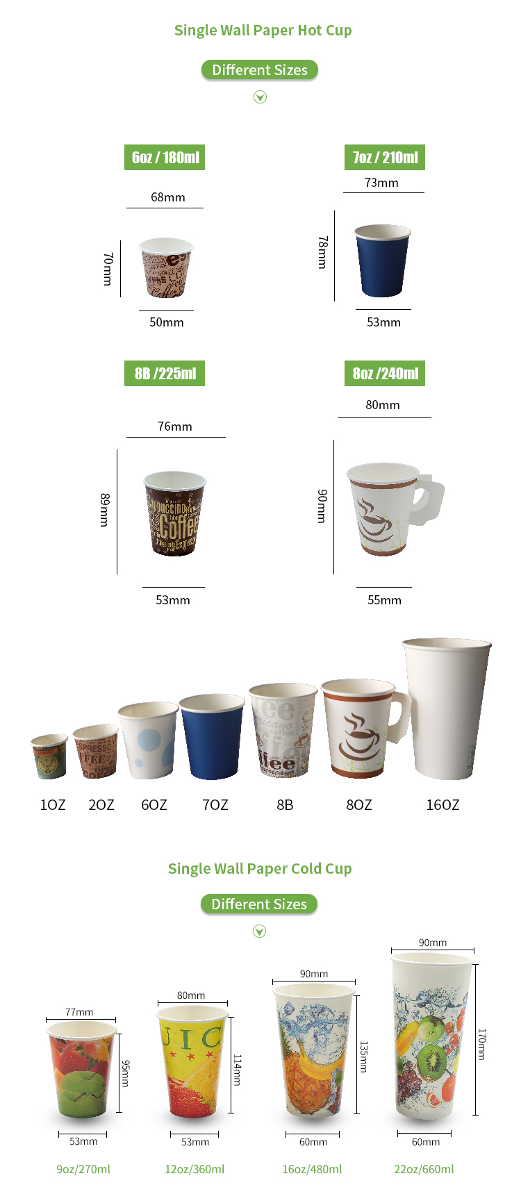 4oz Compostable Espresso Cups