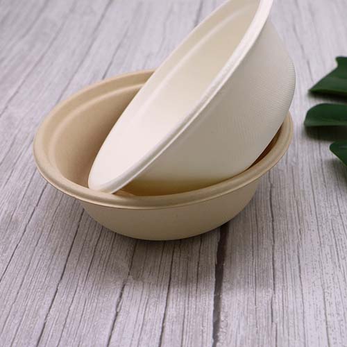 500ml Biodegradable Sugarcane Bowl