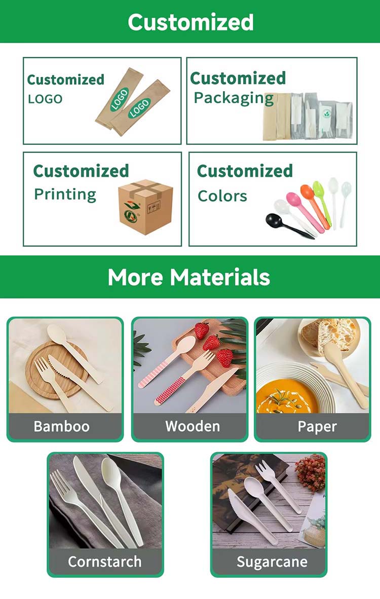 6.5 Inch CPLA Cutlery Set