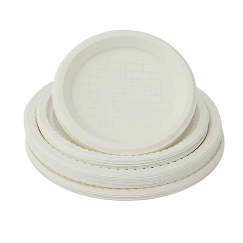 7 Inch Cornstarch Dessert Plate