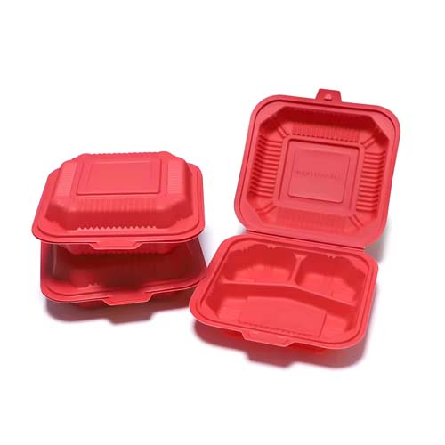 Cornstarch 1000ml Clamshell Lunch Box