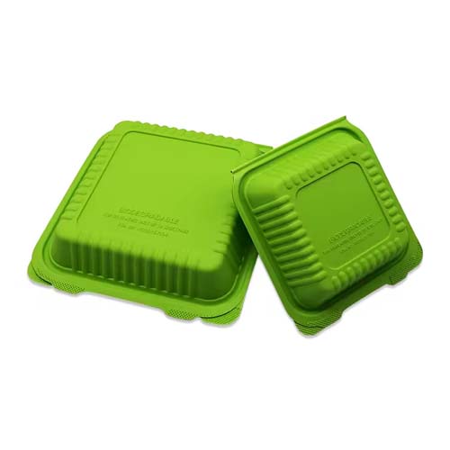 Cornstarch 1000ml Clamshell Lunch Box
