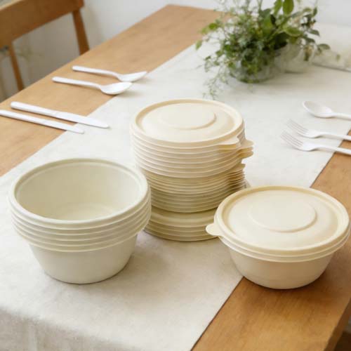 Cornstarch 8oz Soup Cup with Lid