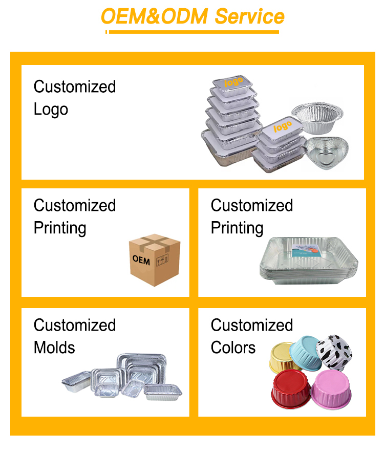 125ml Dessert Aluminum Foil Containers