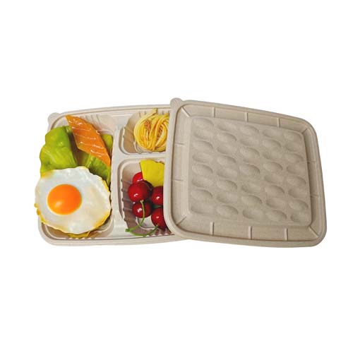 3-Compartment Rice Husk Box