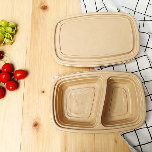 500ml Rice Husk Container with Lid