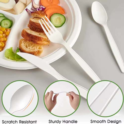 6.5inch CPLA Cutlery Set