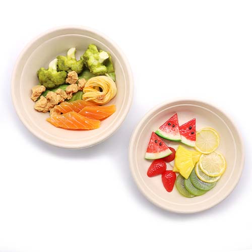 600ml Biodegradable Sugarcane Bowl