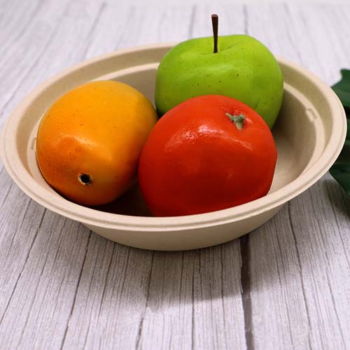 600ml Biodegradable Sugarcane Bowl
