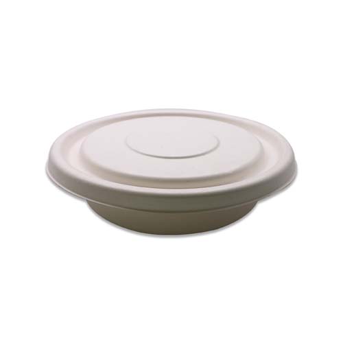 800ml Bagasse Round Food Bowl