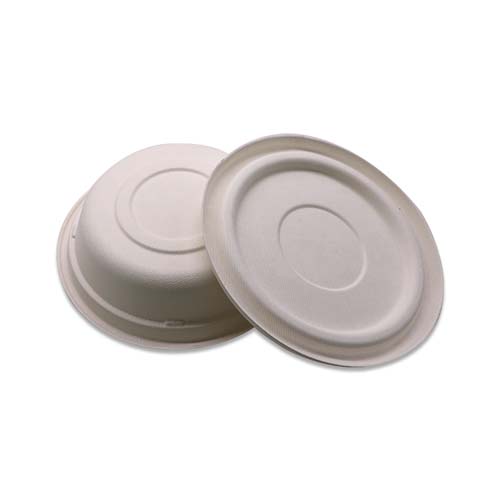 800ml Bagasse Round Food Bowl