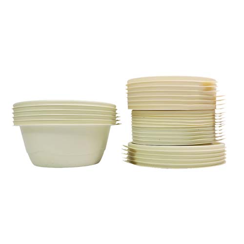 800ml Cornstarch Bowl with Lid