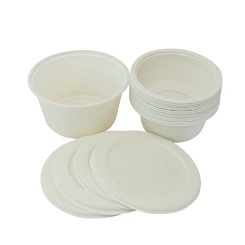 800ml Cornstarch Bowl with Lid