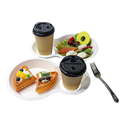 Coffee Shop Sugarcane Food Tray