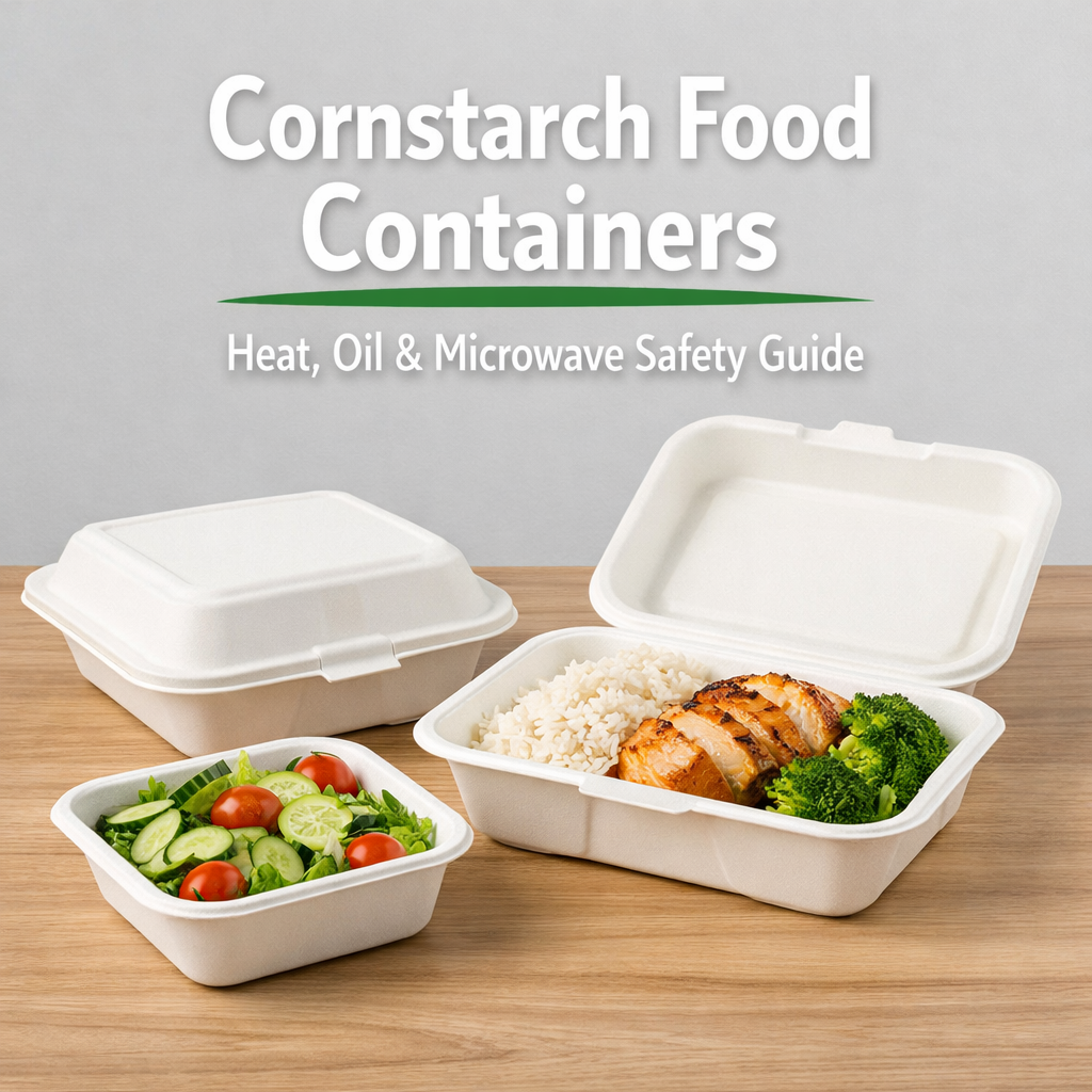 How Cornstarch Food Containers React to Heat, Oil, and Microwave Use