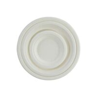 Round Sugarcane 8 Inch Plate