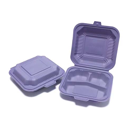1000ml Cornstarch Clamshell Box