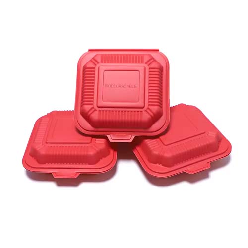 1000ml Cornstarch Clamshell Box